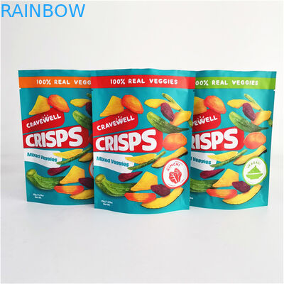 الطباعة الرقمية المخصصة السباكة المأكولات الوقوف حقائب التعبئة والتغليف للأغذية المكسرات