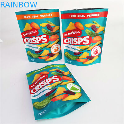 الطباعة الرقمية المخصصة السباكة المأكولات الوقوف حقائب التعبئة والتغليف للأغذية المكسرات