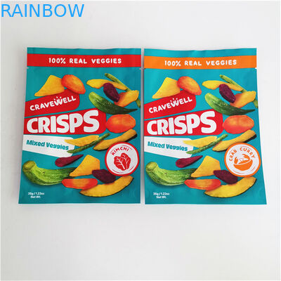 الطباعة الرقمية المخصصة السباكة المأكولات الوقوف حقائب التعبئة والتغليف للأغذية المكسرات