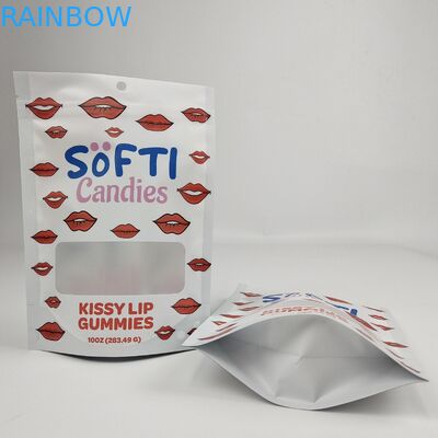 أفضل مبيعات الدرجة الغذائية مقاومة للرائحة مقاومة للرطوبة المصفوفة الألومنيوم ورق زيب قفل حقيبة الوقوف