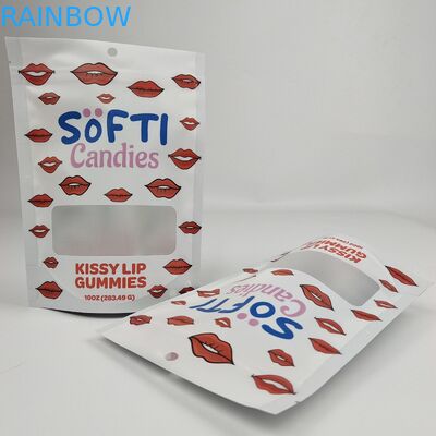 أفضل مبيعات الدرجة الغذائية مقاومة للرائحة مقاومة للرطوبة المصفوفة الألومنيوم ورق زيب قفل حقيبة الوقوف