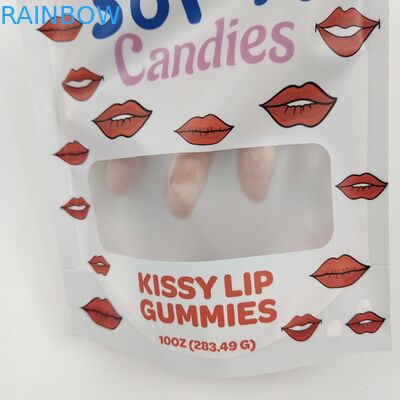 أفضل مبيعات الدرجة الغذائية مقاومة للرائحة مقاومة للرطوبة المصفوفة الألومنيوم ورق زيب قفل حقيبة الوقوف