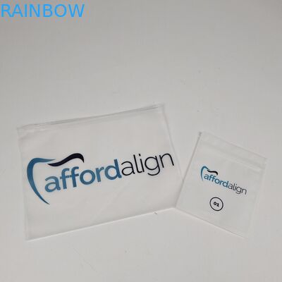 بيع بالجملة قابلة لإعادة التدوير ثلاثي الجانب مختومة مايلر التعبئة والتغليف أسنان المواءمة لرعاية الأسنان مع سحاب