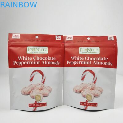 كيس الزيب البلاستيكي المتجمد مضاد للرائحة مضاد للرطوبة مضاد للطاقة المنخفضة الطباعة الرقمية المطبوعة