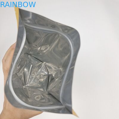 200pcs MOQ منخفضة متطابقة OEM مطبوعة خصيصا ملحات الاستحمام التعبئة والتغليف زيب قفل حمام الملح الجسم مسحوق الوقوف كيس التغليف
