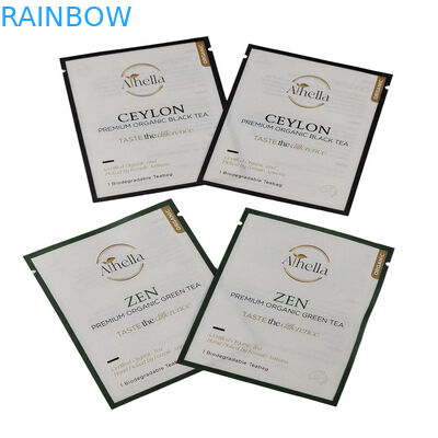 حقيبة صغيرة الحجم قابلة للتسميد خصيصا للشاي والقهوة مسحوق الورق الكرافت قابلة للتحلل البيولوجي كيس للاسمنت