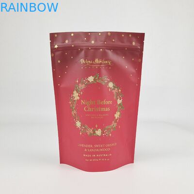 قفل زيب قابل لإعادة التدوير الوقوف الحقيبة الألومنيوم ورق الجسم مسح استمتع حمام سبا غسل بحر الملح الرطوبة ضد البلاستيك Packagin