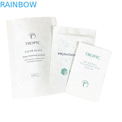 شعار مخصص ورق الكرافت الأبيض الصديق للبيئة حبوب المانجو المسحوقة المكسرات طعام الحيوانات الأليفة السحب البيولوجي قابلة للتحلل