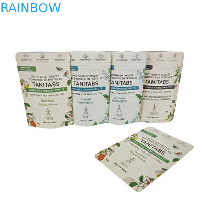 كيس كرافت للورق القهوة المطبوعة حسب الطلب كيس كرافت لورق قابلة لإعادة التدوير مخصص