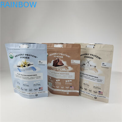 الطباعة الرقمية المخصصة أكياس السحاب الوقوف ضد الرائحة ضد الرطوبة