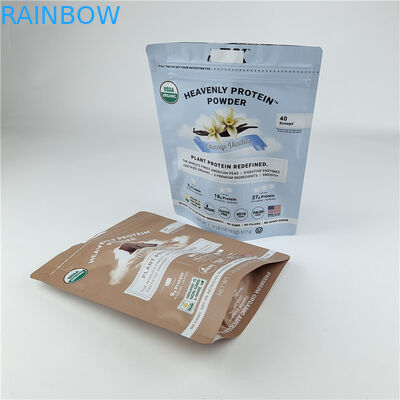 الطباعة الرقمية المخصصة أكياس السحاب الوقوف ضد الرائحة ضد الرطوبة