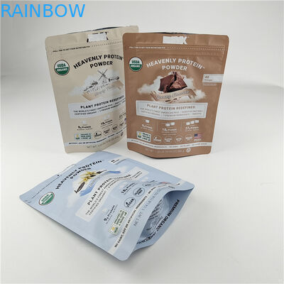 الطباعة الرقمية المخصصة أكياس السحاب الوقوف ضد الرائحة ضد الرطوبة