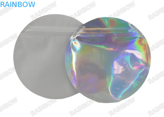 كيس غذائي مائلر من شكل مخصص يرى من خلال القطع المقطوع