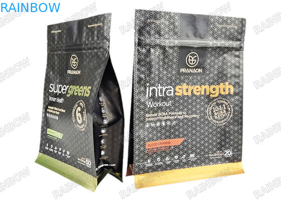 حقائب التغليف المعدة حسب الطلب من ورق الألومنيوم مع حقيبة مايلار مضادة لرائحة الصمام