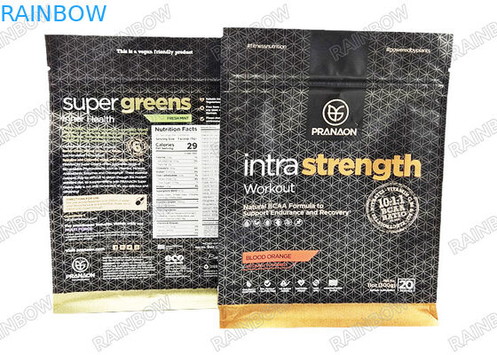 حقائب التغليف المعدة حسب الطلب من ورق الألومنيوم مع حقيبة مايلار مضادة لرائحة الصمام