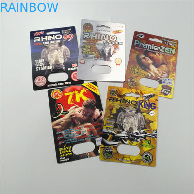 تعبئة بطاقات البثور حسب الطلب مع سماكة 0. 1 ملم