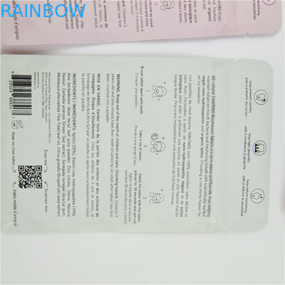 تصميم جديد حجم و ألوان مخصصة متاحة أكياس مسطحة