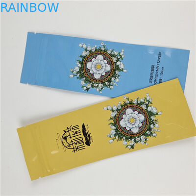 أكياس الختم ثلاثية الجانب لرعاية الأسنان التعبئة الحرارية الختم والطلب المخصص المقبول ما يصل إلى 10 ألوان متاحة