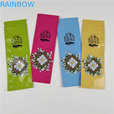 أكياس الختم ثلاثية الجانب لرعاية الأسنان التعبئة الحرارية الختم والطلب المخصص المقبول ما يصل إلى 10 ألوان متاحة