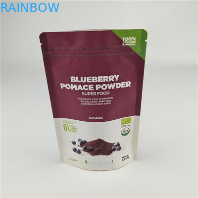 مواد التعبئة والتغليف الغذائي الطباعة الرقمية المخصصة الوقوف أكياس الزيبر مقاومة للرائحة والرطوبة