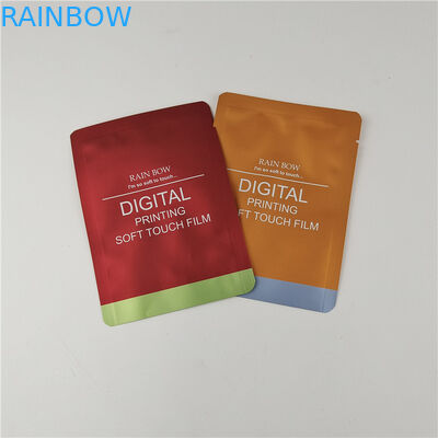 المقبولة حتى 10 ألوان متاحة حتى ثلاثة أجزاء من الأجزاء المختومة الأكياس سهلة خط دموع المصنع تخصيص شعارك الخاص