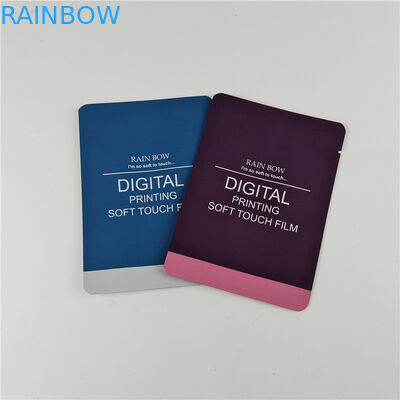 المقبولة حتى 10 ألوان متاحة حتى ثلاثة أجزاء من الأجزاء المختومة الأكياس سهلة خط دموع المصنع تخصيص شعارك الخاص