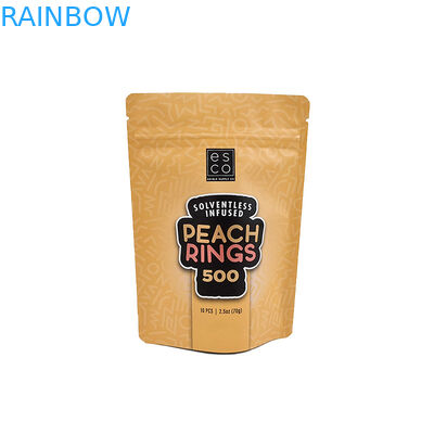 حاوية عالية من ورق الصفائح الحقيبة التعبئة والتغليف لأكياس مايلر مقاومة للرطوبة الضوء ضد الرائحة