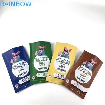 تخزين طعام الحيوانات الأليفة بسيط مع غلق سحب كيس طعام الحيوانات الأليفة