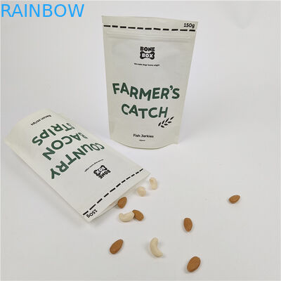 الطباعة الرقمية المخصصة أكياس الزيبر الوقوفية كيس الورق الكرافت المقاوم للرائحة