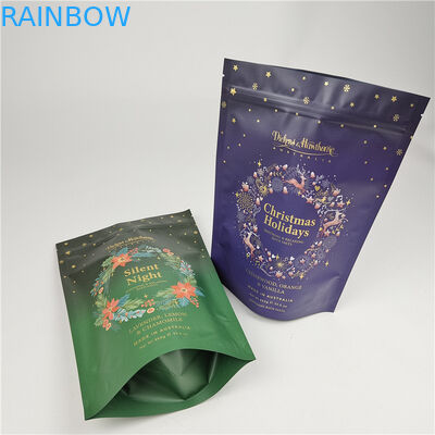 المقبولة حتى 10 ألوان متوافرة مواد تغليف الغذاء لأكياس الطباعة الرقمية مخصصة مع كيس التغليف السحاب