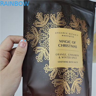 حزمة الموضة عالية الجودة قابلة لإعادة إغلاق سهلة دموع خط مايلر حقائب حمام الملح حزمة