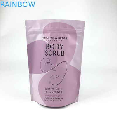 CDR AI PSD PDF تصميم ملف حمام الملح أكياس مايلر لمستحضرات التجميل أكياس مخصصة