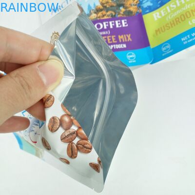 أكياس ورقية مخصصة لتغليف الأغذية جانب شعار مخصص طباعة شعار مخصصة