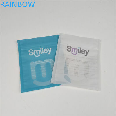 موازين الأسنان النظيفة مايلار أكياس بلاستيكية مغلقة من ثلاثة جوانب التعبئة والتغليف ضد التسرب والرطوبة
