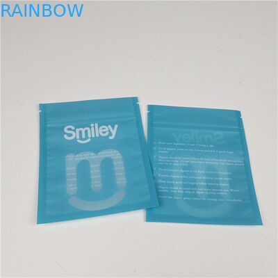 موازين الأسنان النظيفة مايلار أكياس بلاستيكية مغلقة من ثلاثة جوانب التعبئة والتغليف ضد التسرب والرطوبة