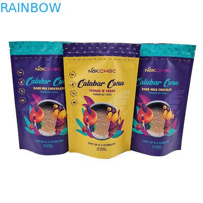 أكياس طباعة شخصية ذات طلاء لامع / متطابق مع متطلبات العملاء