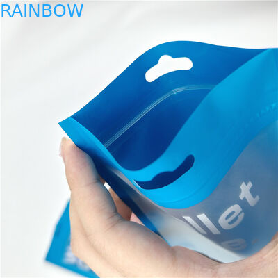 ضمان الجودة أكياس الختم ثلاثية الجانب لعناية الأسنان مع حجم مخصص ومادة مضادة للانسكاب