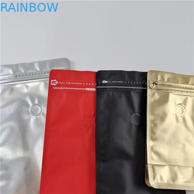 طلبات الترويجية المخصصة المقبولة حقيبة الوجبات الخفيفة مع قفل الزيب ومقاومة درجات الحرارة العالية