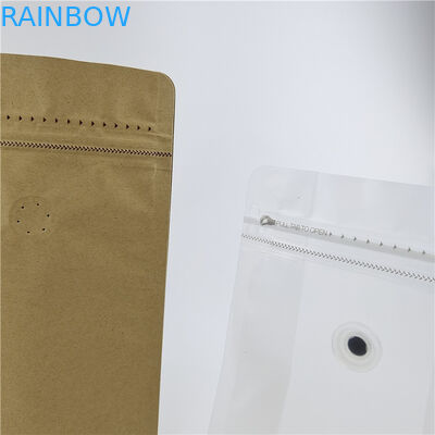 طلبات الترويجية المخصصة المقبولة حقيبة الوجبات الخفيفة مع قفل الزيب ومقاومة درجات الحرارة العالية