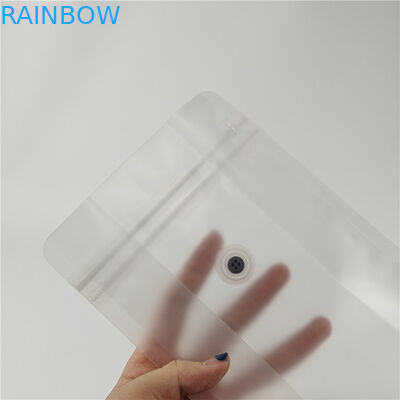 طلبات الترويجية المخصصة المقبولة حقيبة الوجبات الخفيفة مع قفل الزيب ومقاومة درجات الحرارة العالية