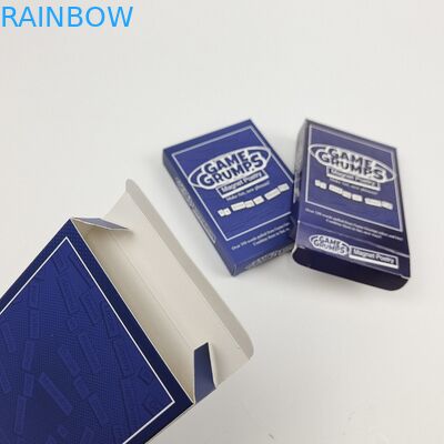 مقبول حتى 10 ألوان متاحة شعار مخصص مطبوع مربع ورقية لامعة