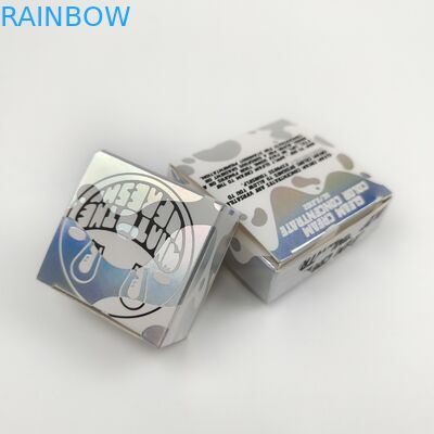 علبة العرض المنزوعة من الطاولة عبوات العرض من الورق المقوى الأبيض