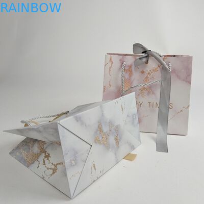 أكياس ورقية مخصصة أكياس ورقية قابلة للتحلل الحيوي للتسوق مع طباعة الشعار