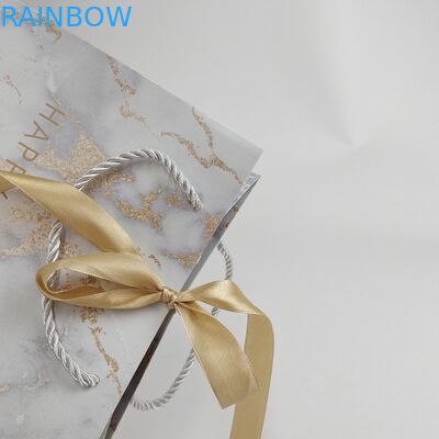 أكياس ورقية مخصصة أكياس ورقية قابلة للتحلل الحيوي للتسوق مع طباعة الشعار