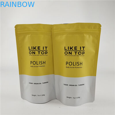 تصميم حجم مخصص كيس الوقوف مع زيبر غرافور / كيس التعبئة والتغليف المطبوع رقميا