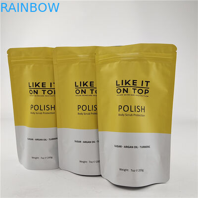 تصميم حجم مخصص كيس الوقوف مع زيبر غرافور / كيس التعبئة والتغليف المطبوع رقميا