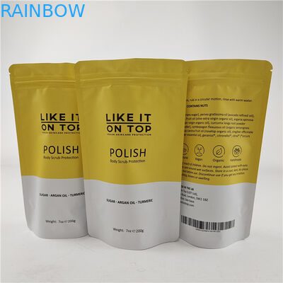 تصميم حجم مخصص كيس الوقوف مع زيبر غرافور / كيس التعبئة والتغليف المطبوع رقميا