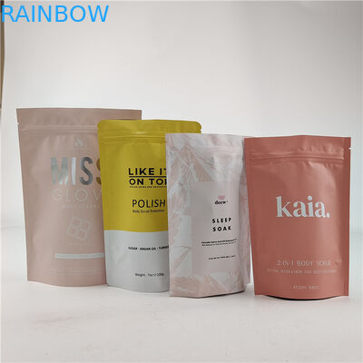 تصميم حجم مخصص كيس الوقوف مع زيبر غرافور / كيس التعبئة والتغليف المطبوع رقميا