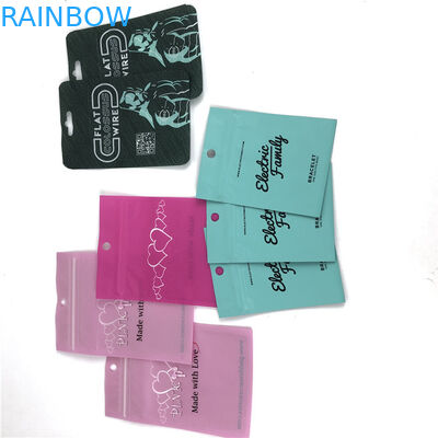 سهلة دموع خط ثلاثي الجانب مختومة كيس التعبئة والتغليف مايلر مع سحاب تصميم حجم مخصص