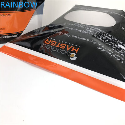 غلاف الألومنيوم متطابقة الوقوف الحقيبة زيبلوك الطباعة الحفرة لون مخصص